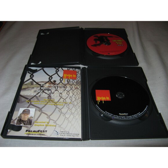 Lot Of 2 Skateboard & BMX DVDs Tony Hawk Livin It Sierra Fellers Bruce Crissman - Picture 3 of 3